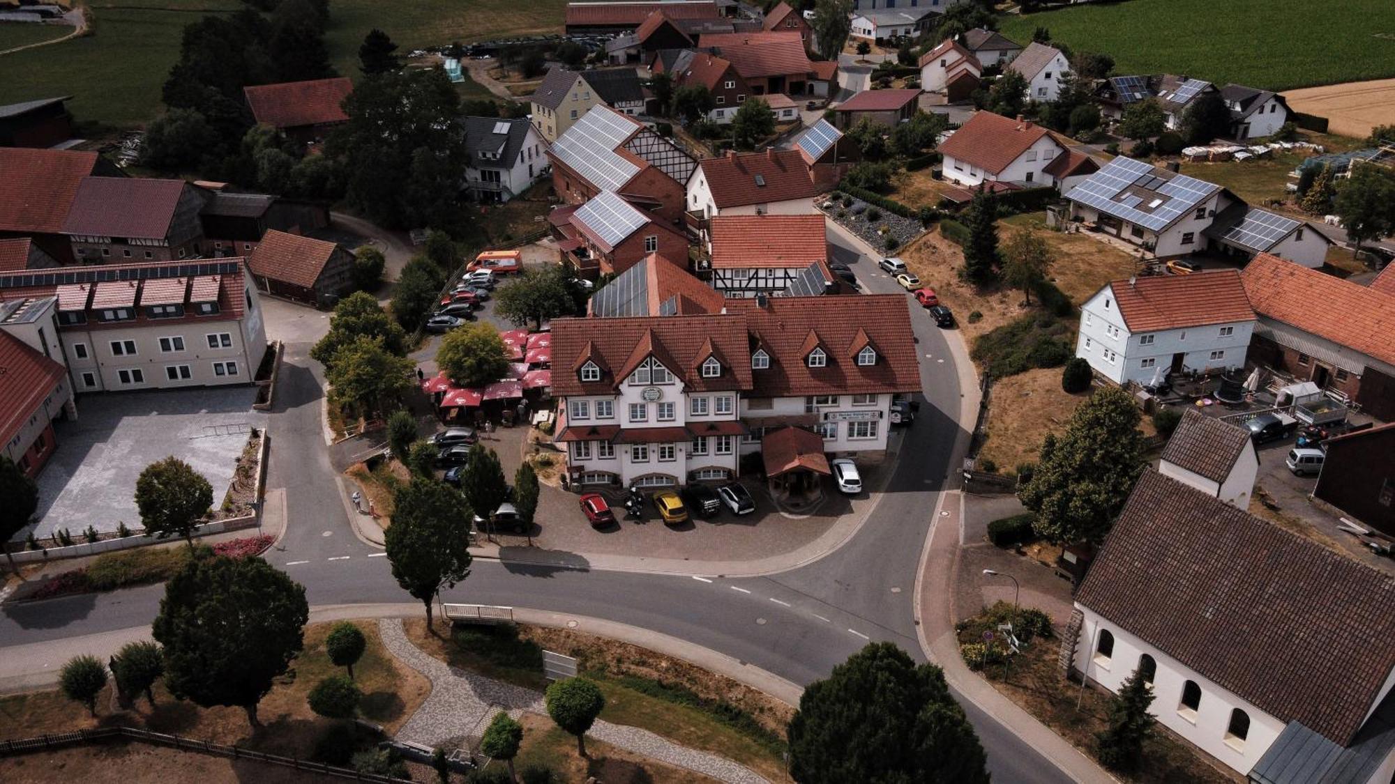 Landhaus Rhoenblick Kuenzell Exterior photo
