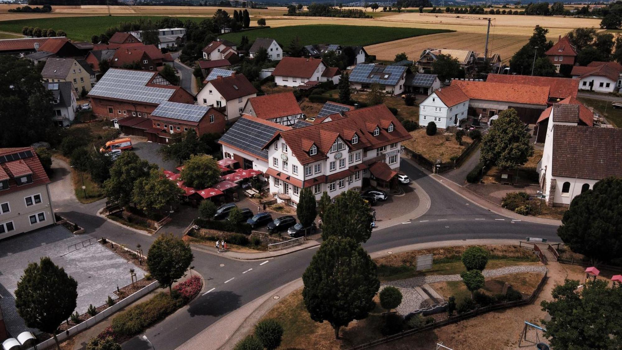 Landhaus Rhoenblick Kuenzell Exterior photo